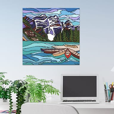 Lake Louise Canoes